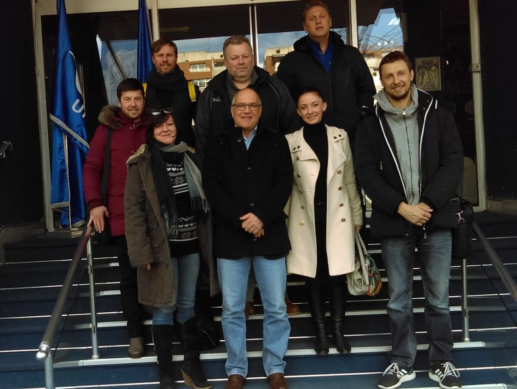 people posing for a picture