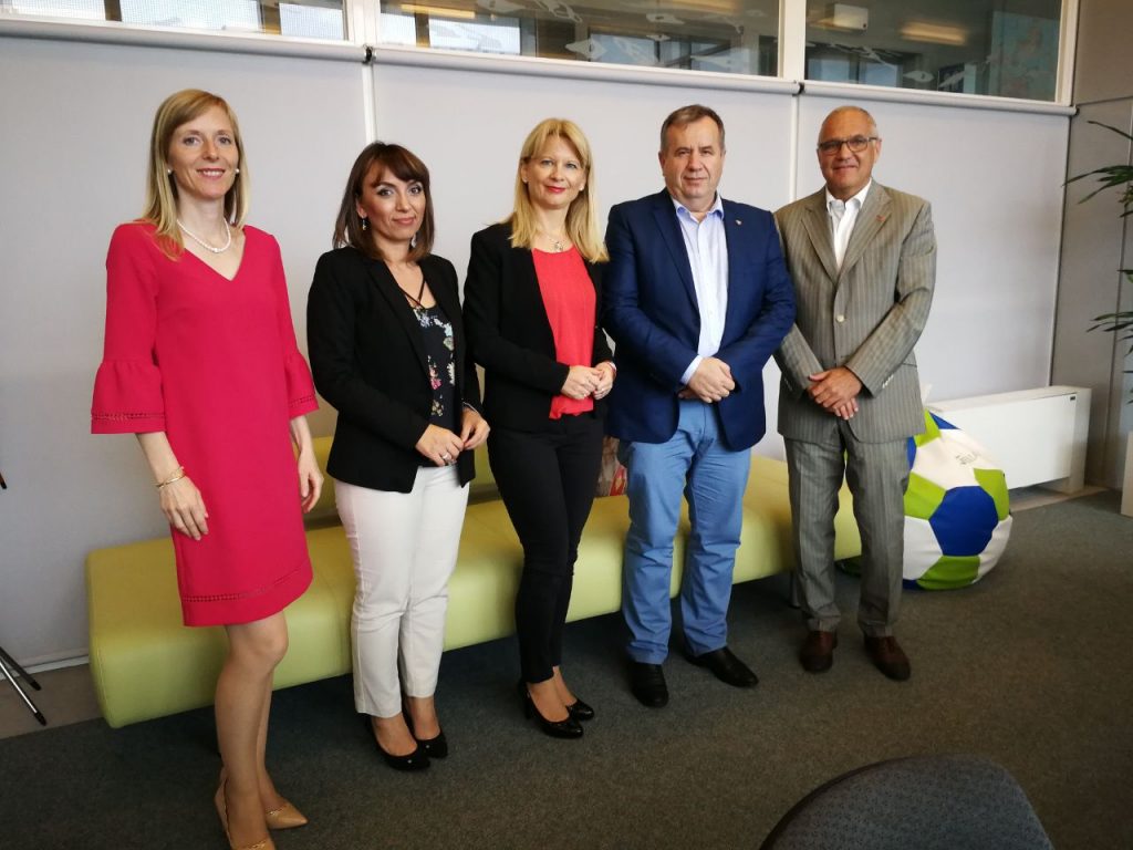 business partners posig for a picture